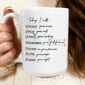 Today I Will Mug - WonderingCloth
