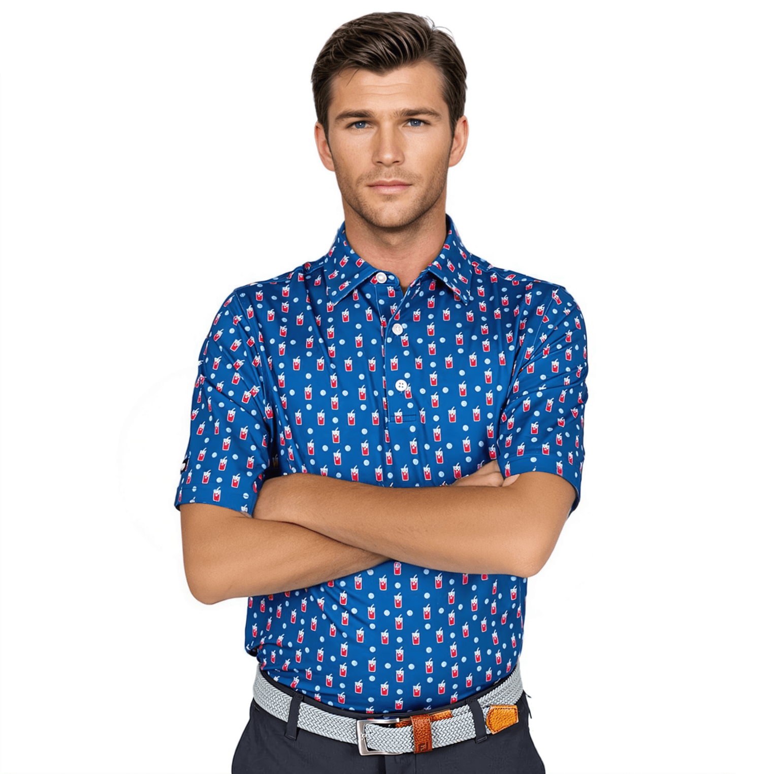 Transfusion Men's Polo - WonderingCloth