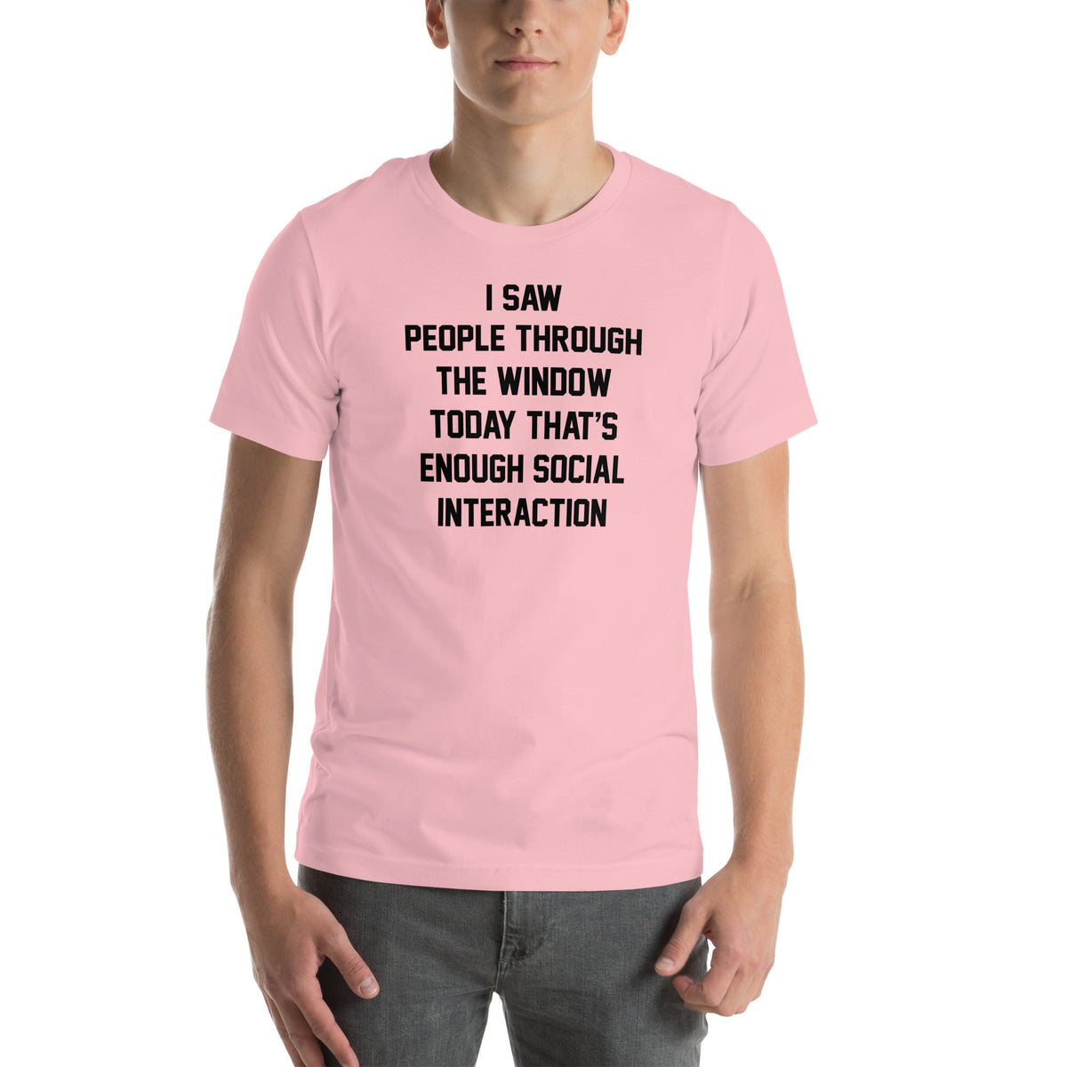I Saw People Through The Window Tee