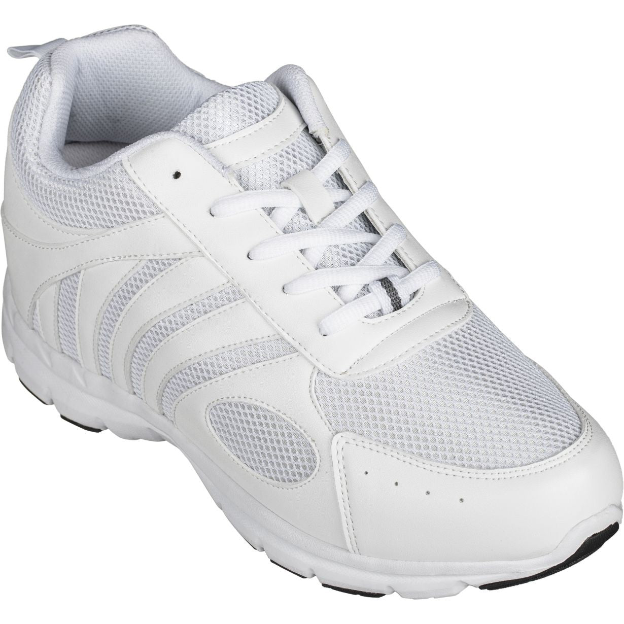 CALTO Light White Elevator Sneakers - Three Inches - G3303 - WonderingCloth