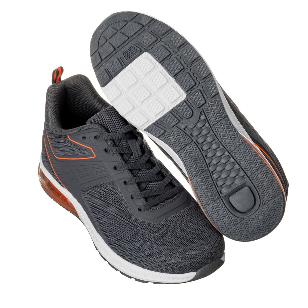 CALTO - Q232 - 2.4 Inches Taller (Grey/Orange) - Super Lightweight - WonderingCloth