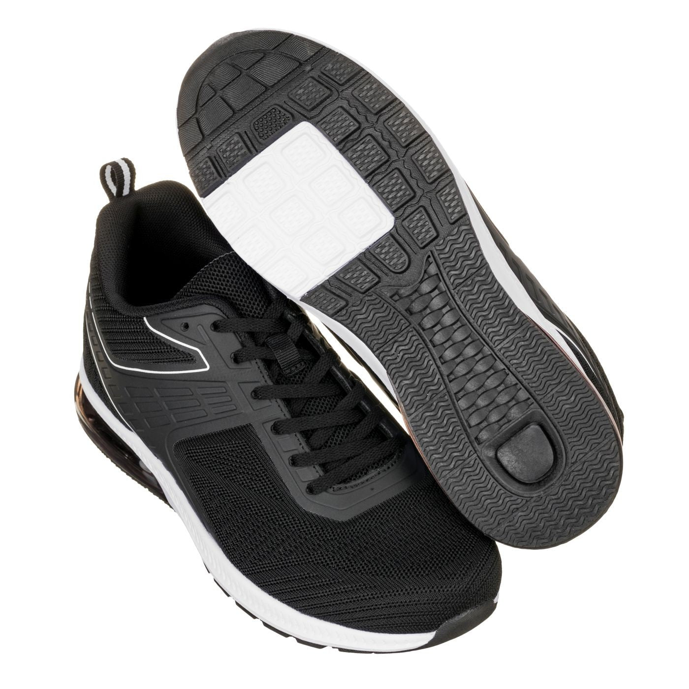 CALTO - Q231 - 2.4 Inches Taller (Black/White) - Super Lightweight - WonderingCloth