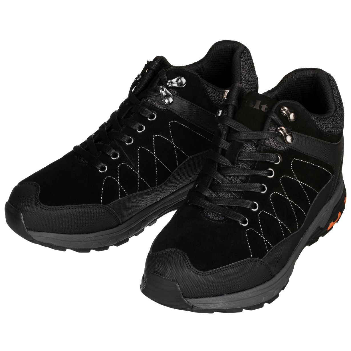 CALTO - H75470 - 3.2 Inches Taller (Black) - Hiking Style Boots - WonderingCloth
