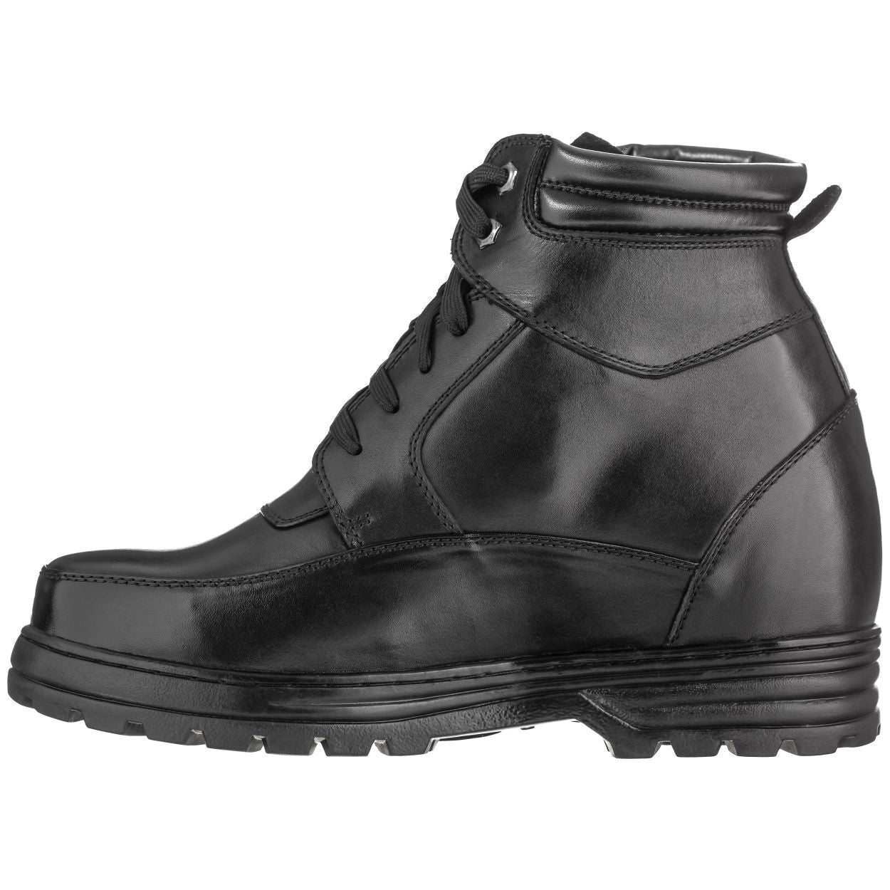 CALDEN Military-Style Leather Boots - 5.2 Inches - K881801 - WonderingCloth