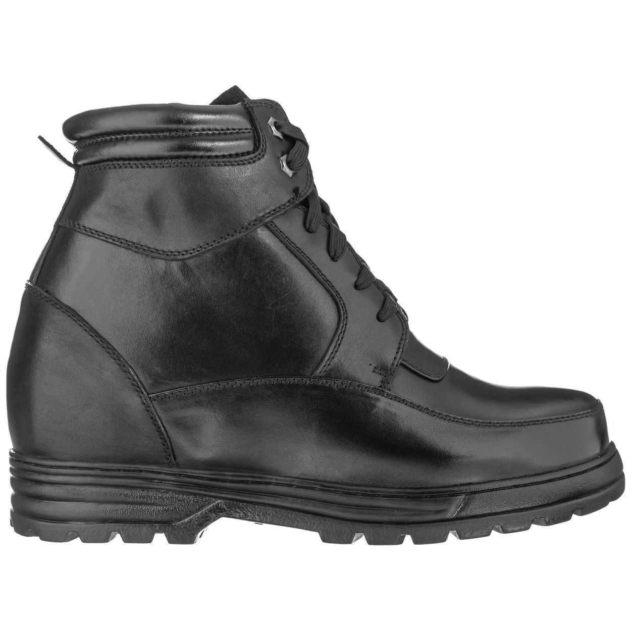 CALDEN Military-Style Leather Boots - 5.2 Inches - K881801 - WonderingCloth