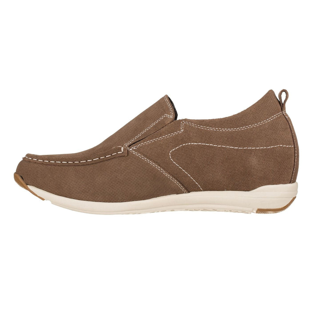 CALTO - G4904 - 2.8 Inches Taller (Brown) - Super Lightweight - WonderingCloth