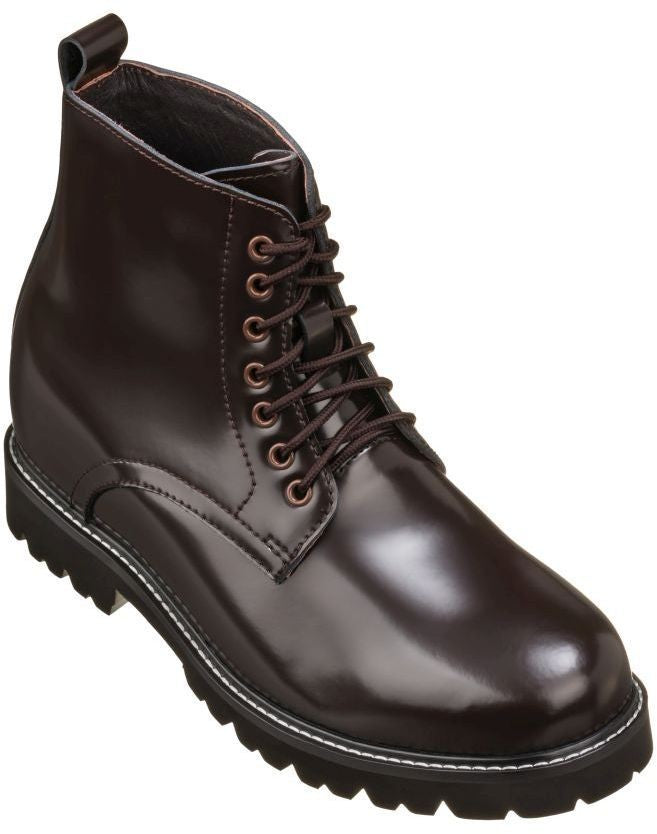CALTO - K8711 - 3.3 Inches Taller (Dark Brown) - WonderingCloth