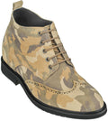 CALTO - S3650 - 3.0 Inches Taller (Camo Brown) - Lightweight - WonderingCloth