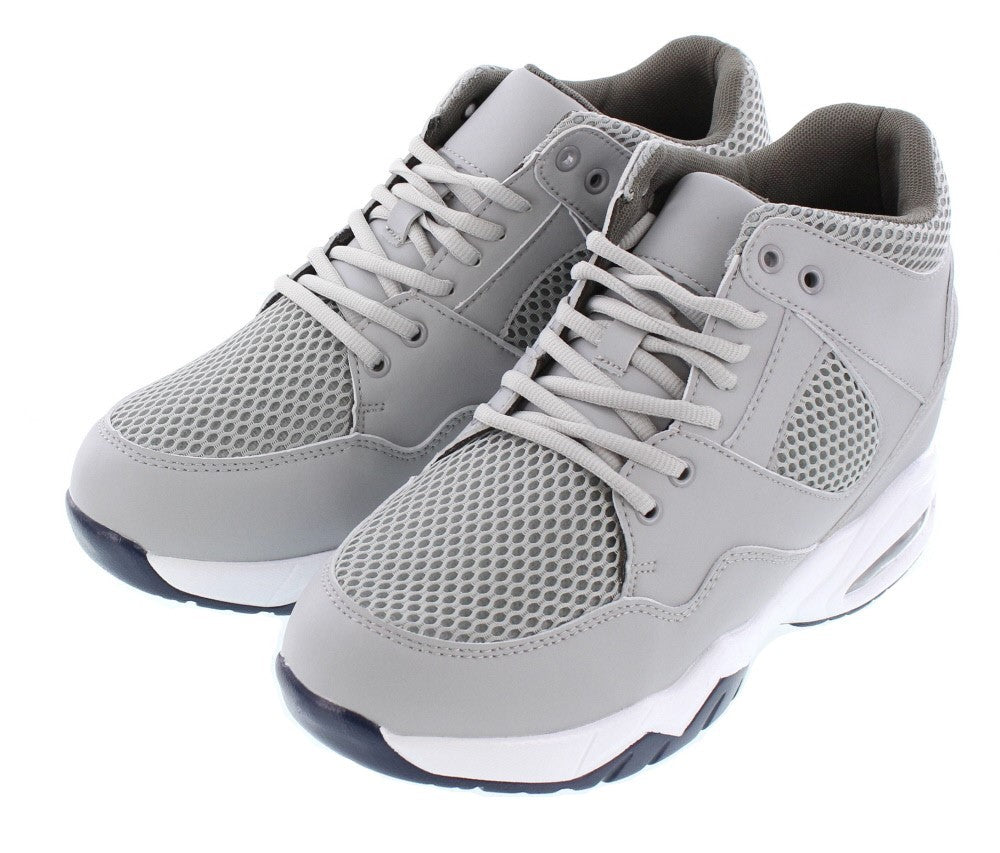 CALTO Lightweight Elevator Sneakers - 3.4 Inches - H329084 - WonderingCloth