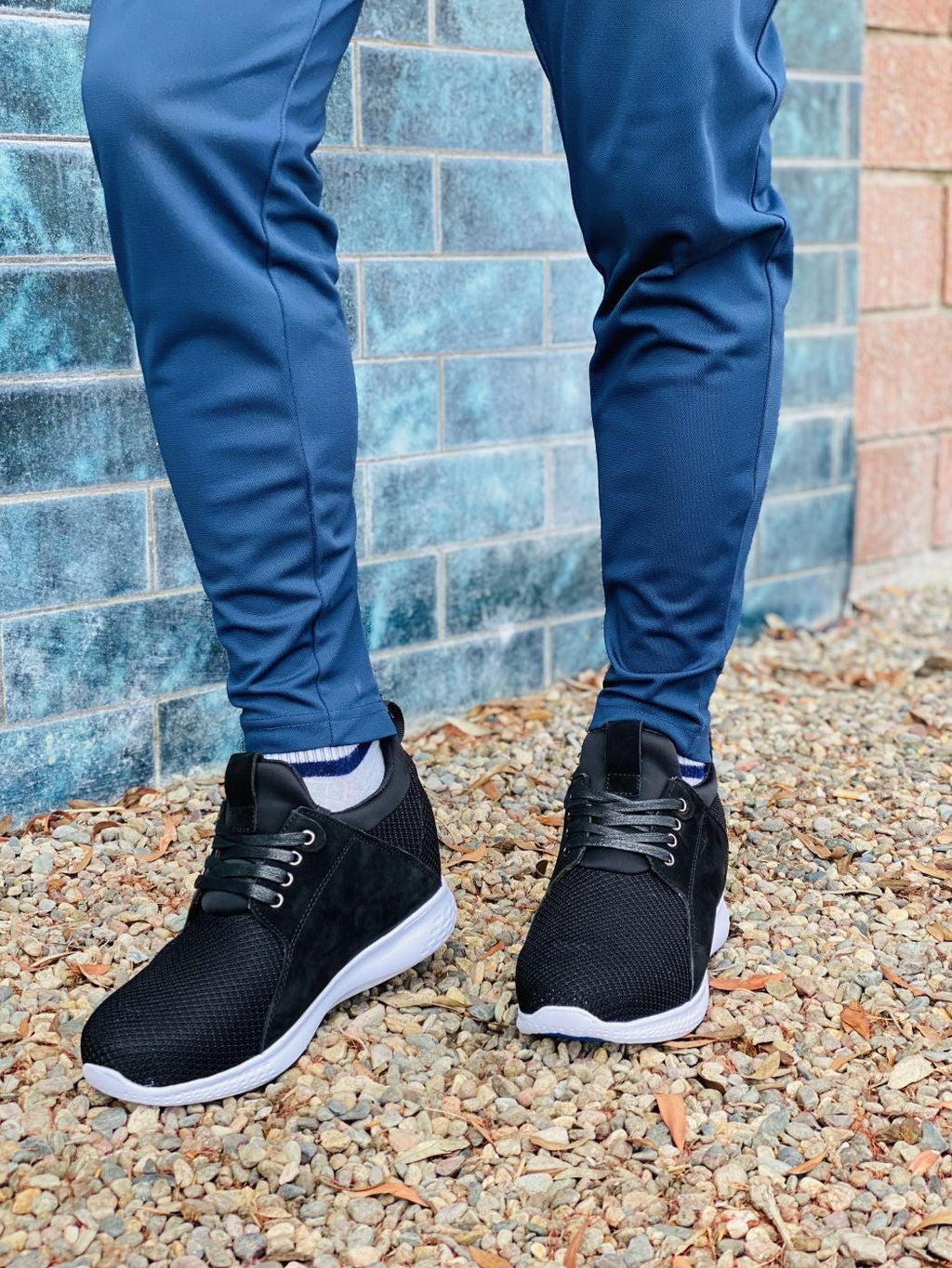CALTO Lightweight Elevator Sneakers - 3.2 Inches - H71922 - WonderingCloth