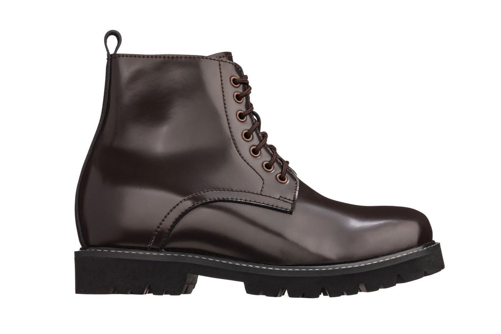 CALTO - K8711 - 3.3 Inches Taller (Dark Brown) - WonderingCloth