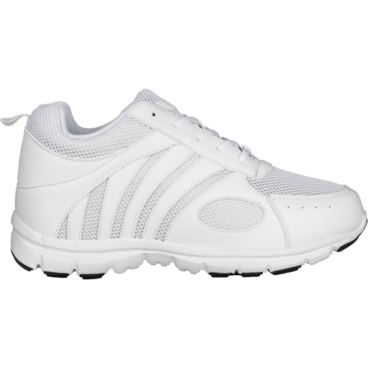 CALTO Light White Elevator Sneakers - Three Inches - G3303 - WonderingCloth