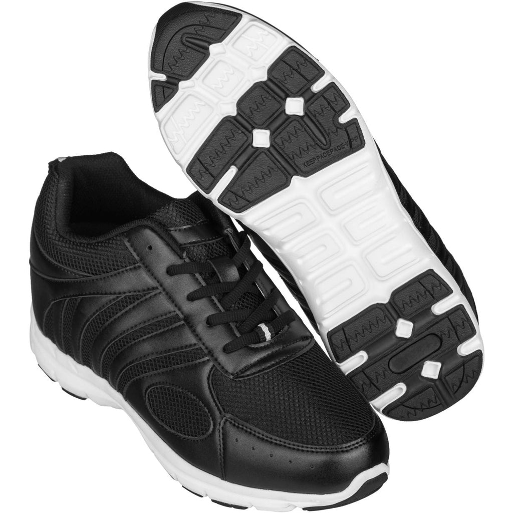 CALTO - G3304 - 3 Inches Taller (Black) - Super Lightweight - WonderingCloth