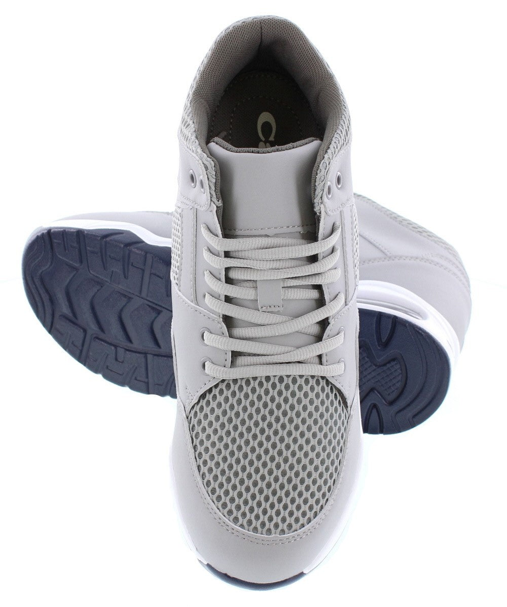CALTO Lightweight Elevator Sneakers - 3.4 Inches - H329084 - WonderingCloth