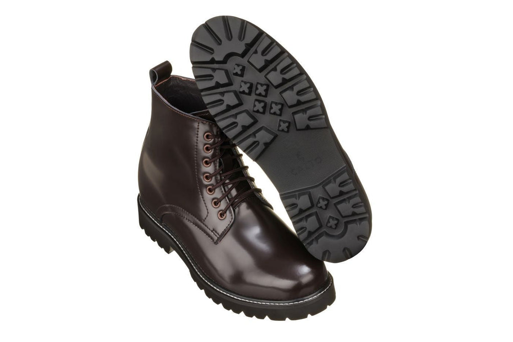 CALTO - K8711 - 3.3 Inches Taller (Dark Brown) - WonderingCloth