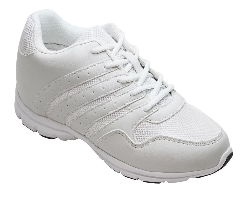 CALTO - G8818 - 3.2 Inches Taller (White) - Super Lightweight - WonderingCloth