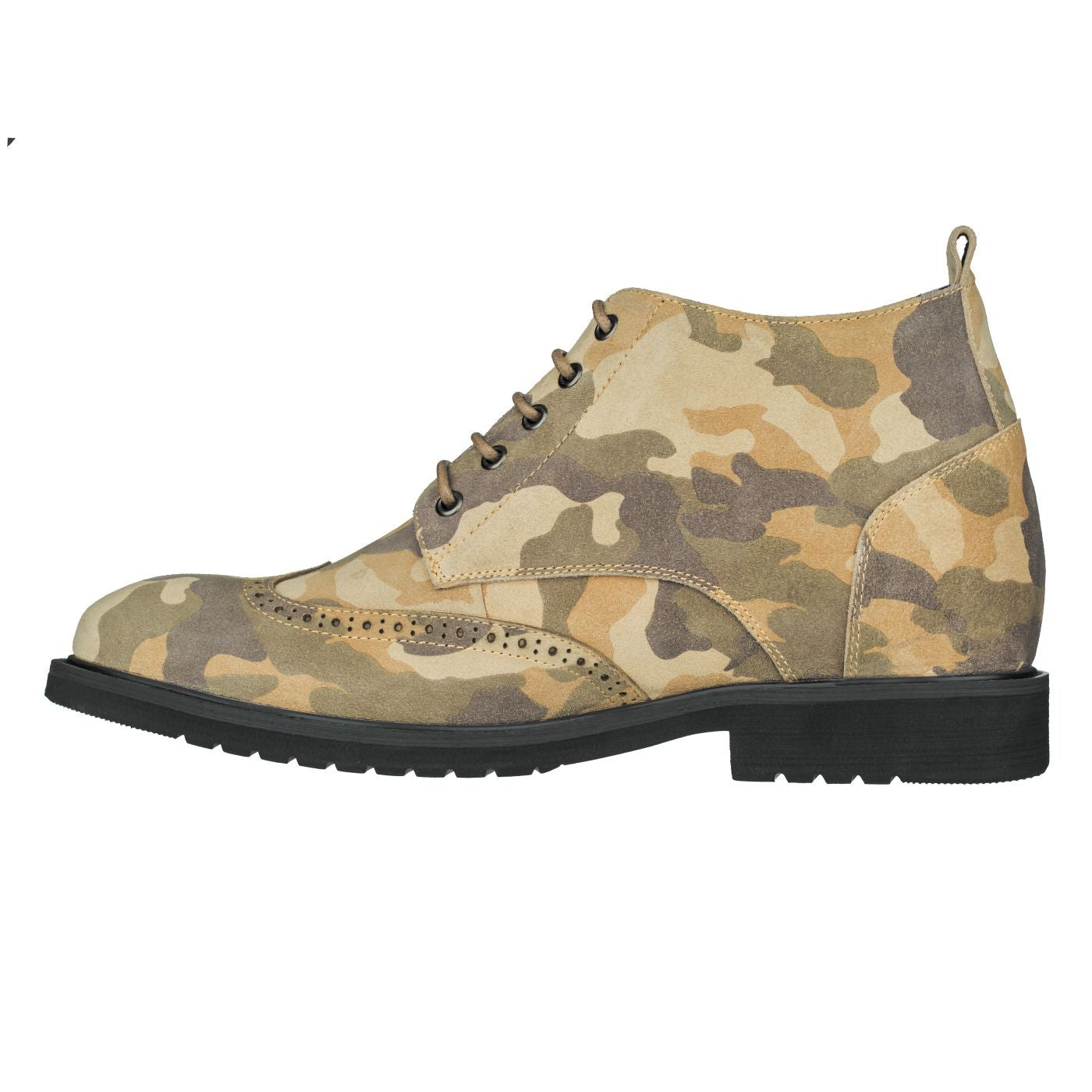 CALTO - S3650 - 3.0 Inches Taller (Camo Brown) - Lightweight - WonderingCloth