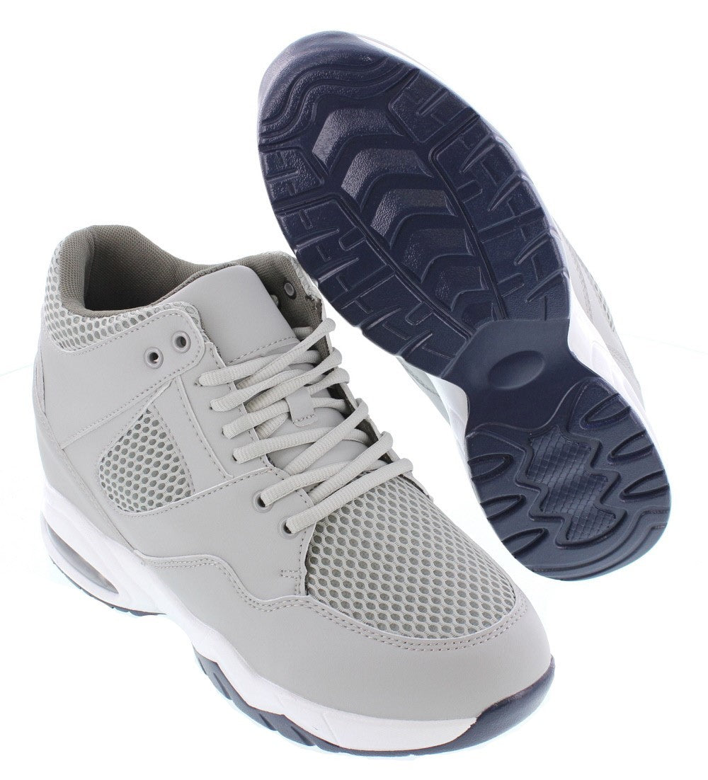 CALTO Lightweight Elevator Sneakers - 3.4 Inches - H329084 - WonderingCloth