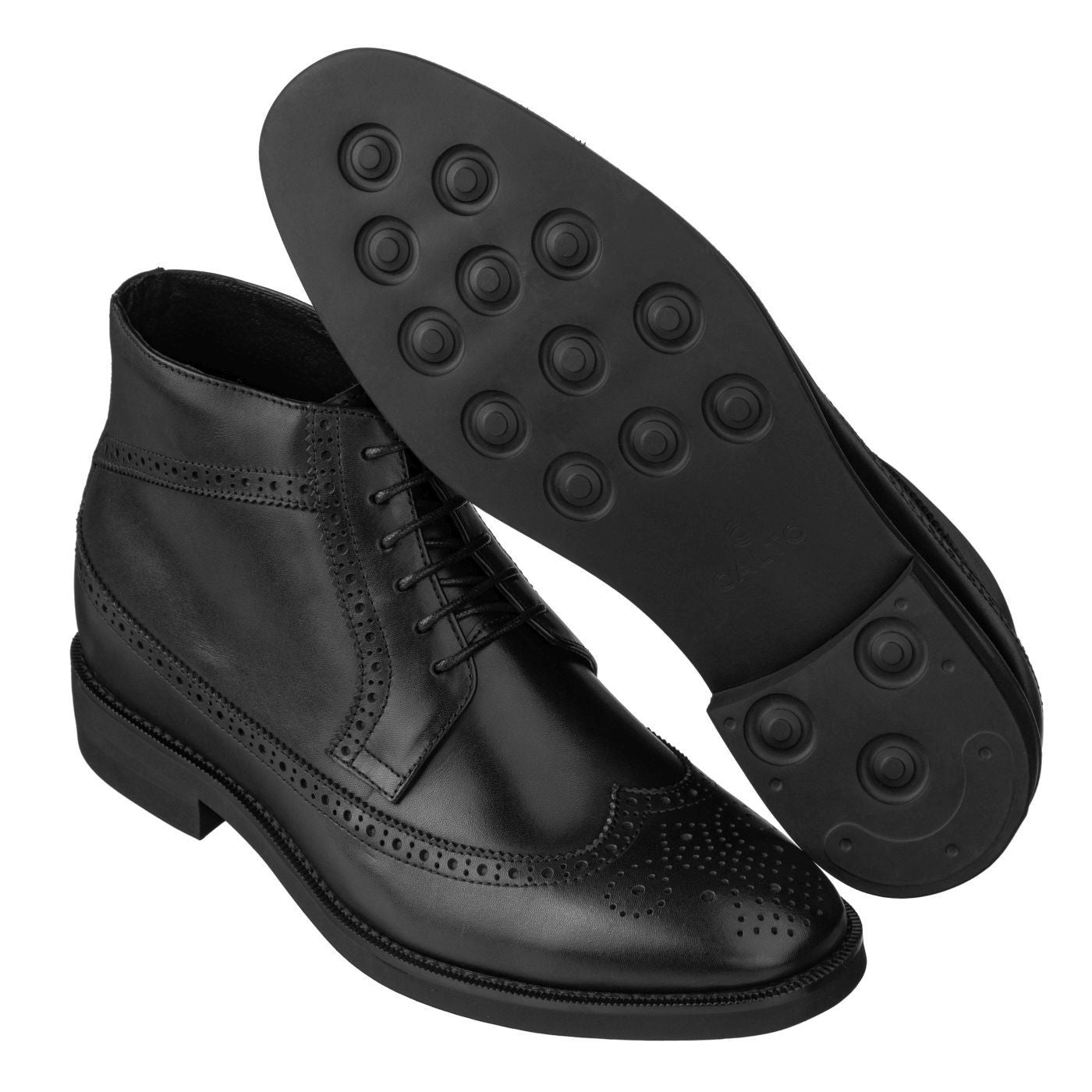 CALTO - S27001 - 3.2 Inches Taller (Black) - Lightweight - WonderingCloth