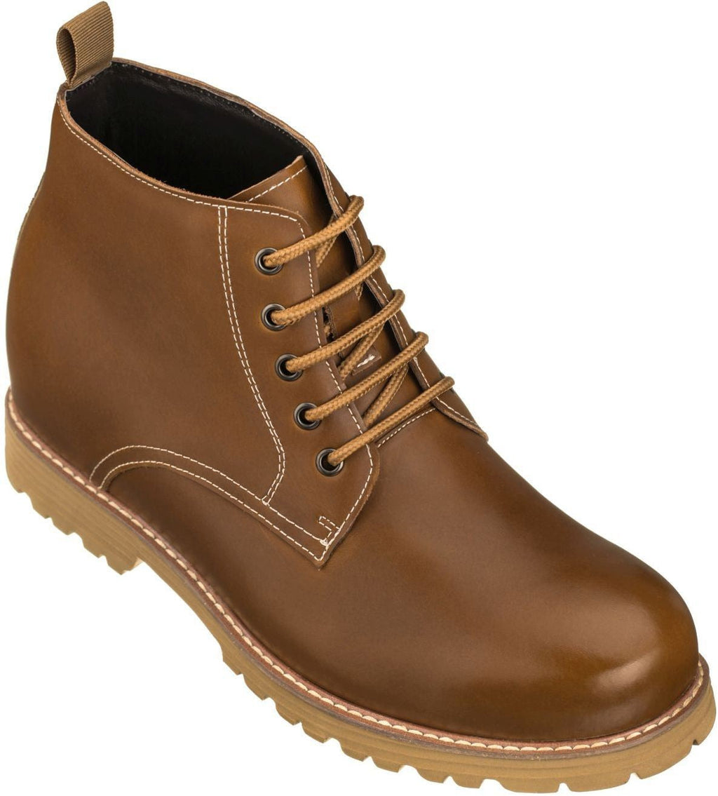 CALTO - S8751 - 3.4 Inches Taller (Brown) - WonderingCloth