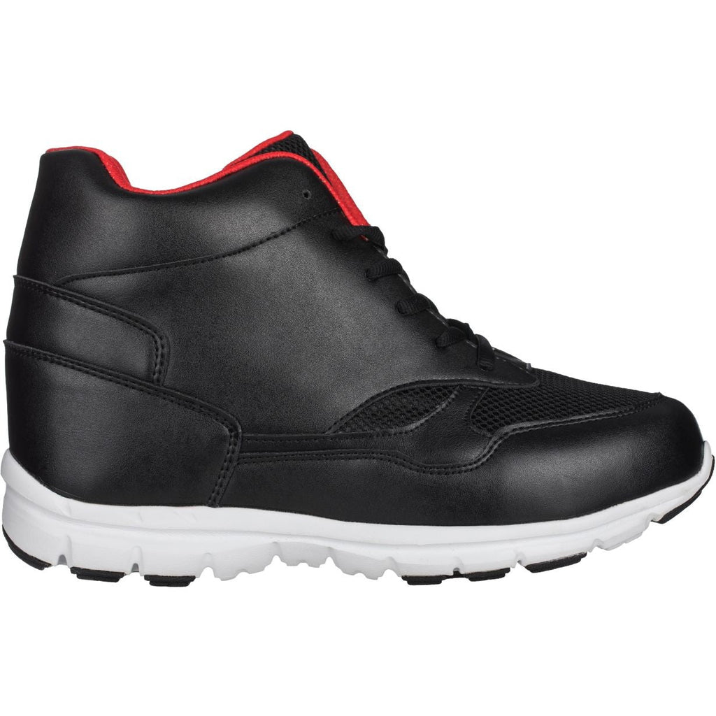 CALTO Leather High-Top Sneakers - Four Inches - G3332 - WonderingCloth