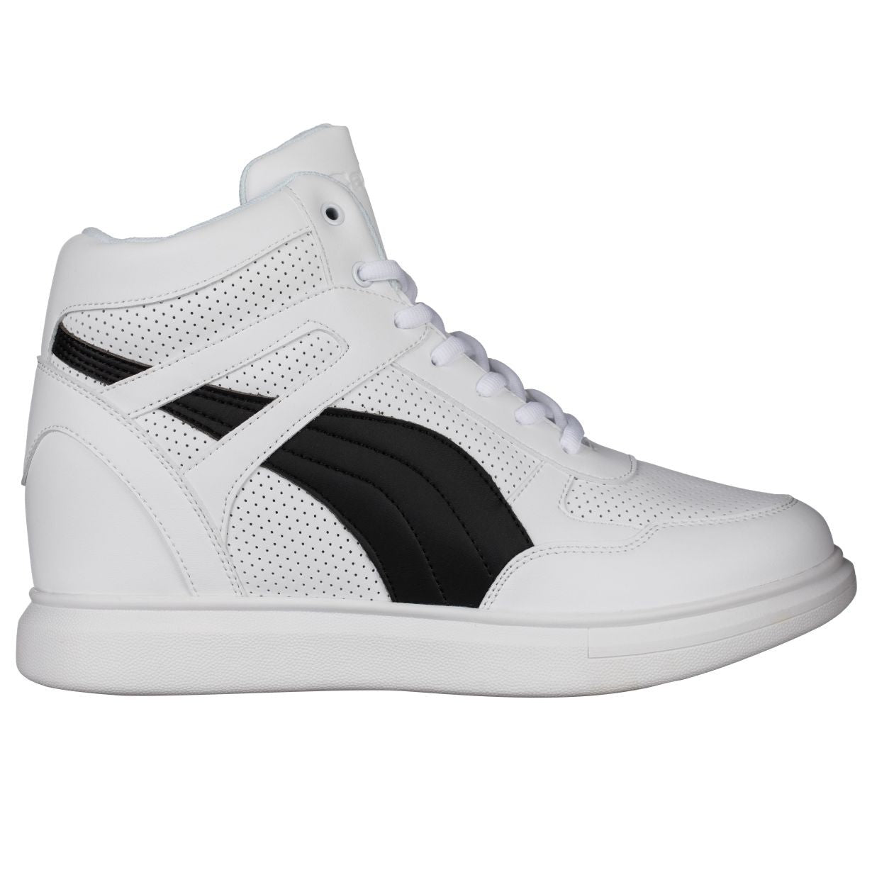 CALTO - H71903 - 3.8 Inches Taller (White/Black) - WonderingCloth