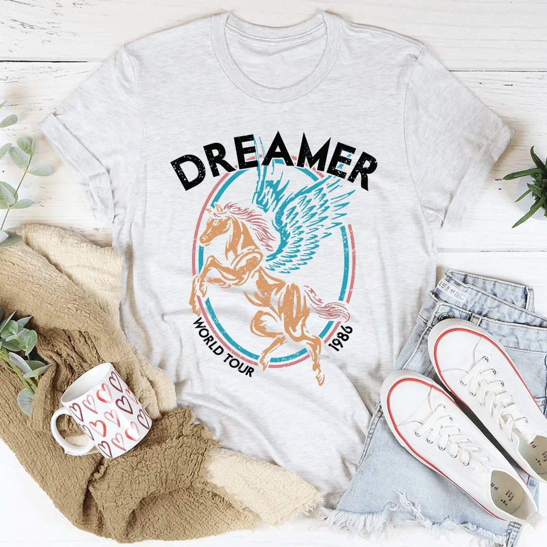 Vintage Inspired Dreamer World Tour Tee - WonderingCloth