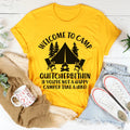 Welcome To Camp Quitcherbithin Tee - WonderingCloth