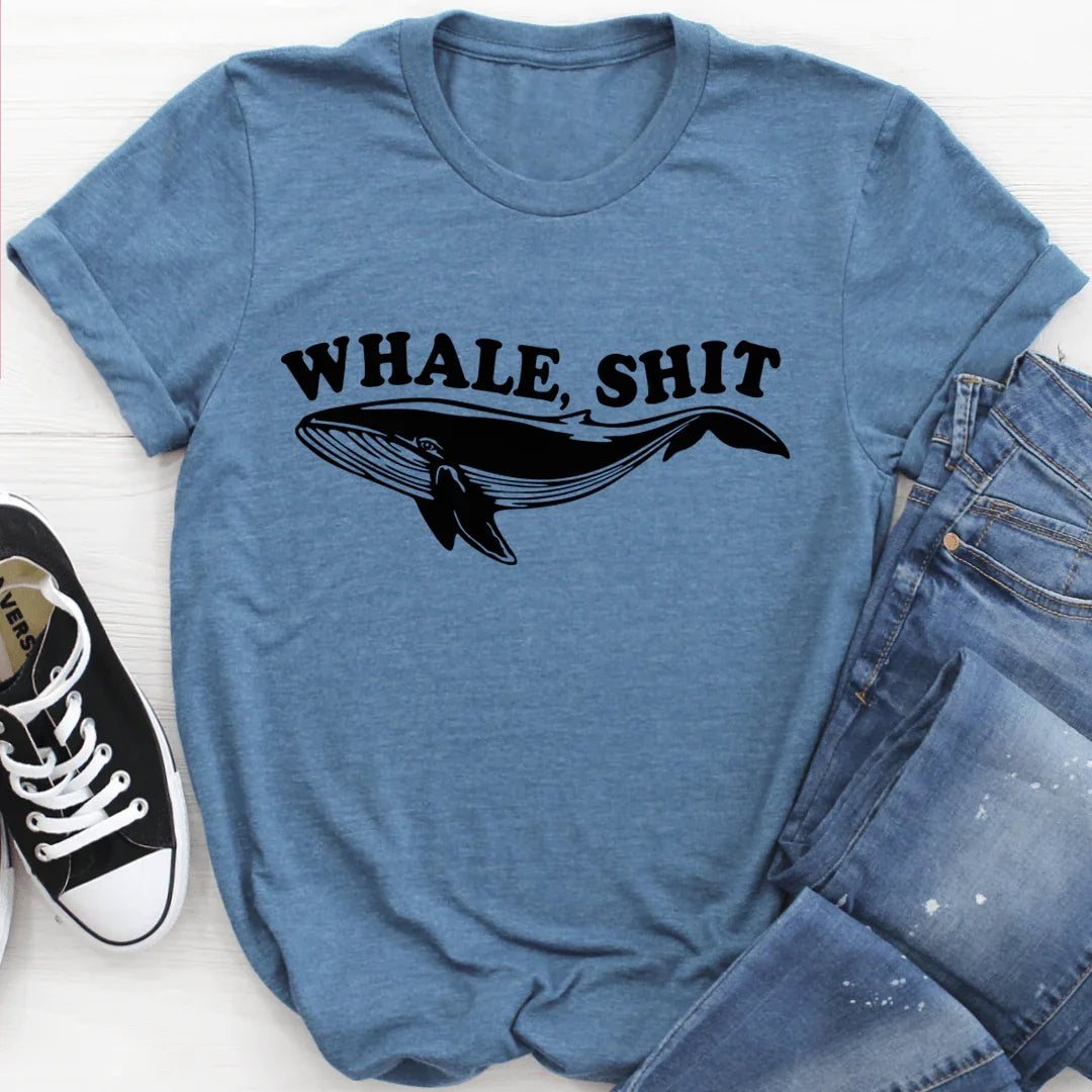 Whale Tee - WonderingCloth