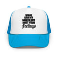 What Can My Mouth Do Trucker Hat - WonderingCloth