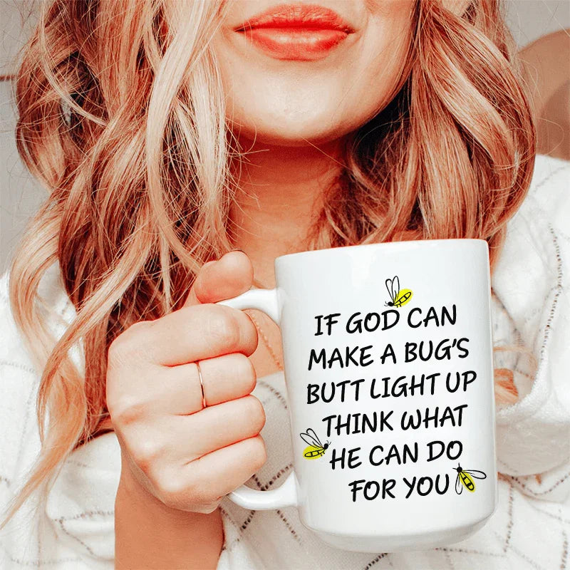 What God Can Do For You Ceramic Mug 15 oz - WonderingCloth