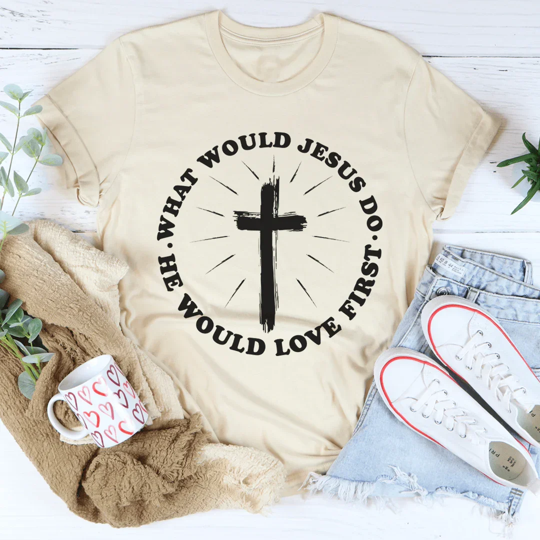 What Would Jesus Do Tee - WonderingCloth
