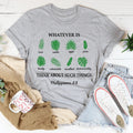 Whatever Is True Philippians 4:8 Tee - WonderingCloth