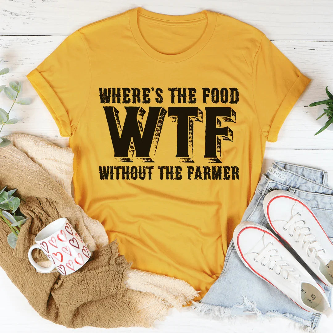 Where's The Food Tee - WonderingCloth