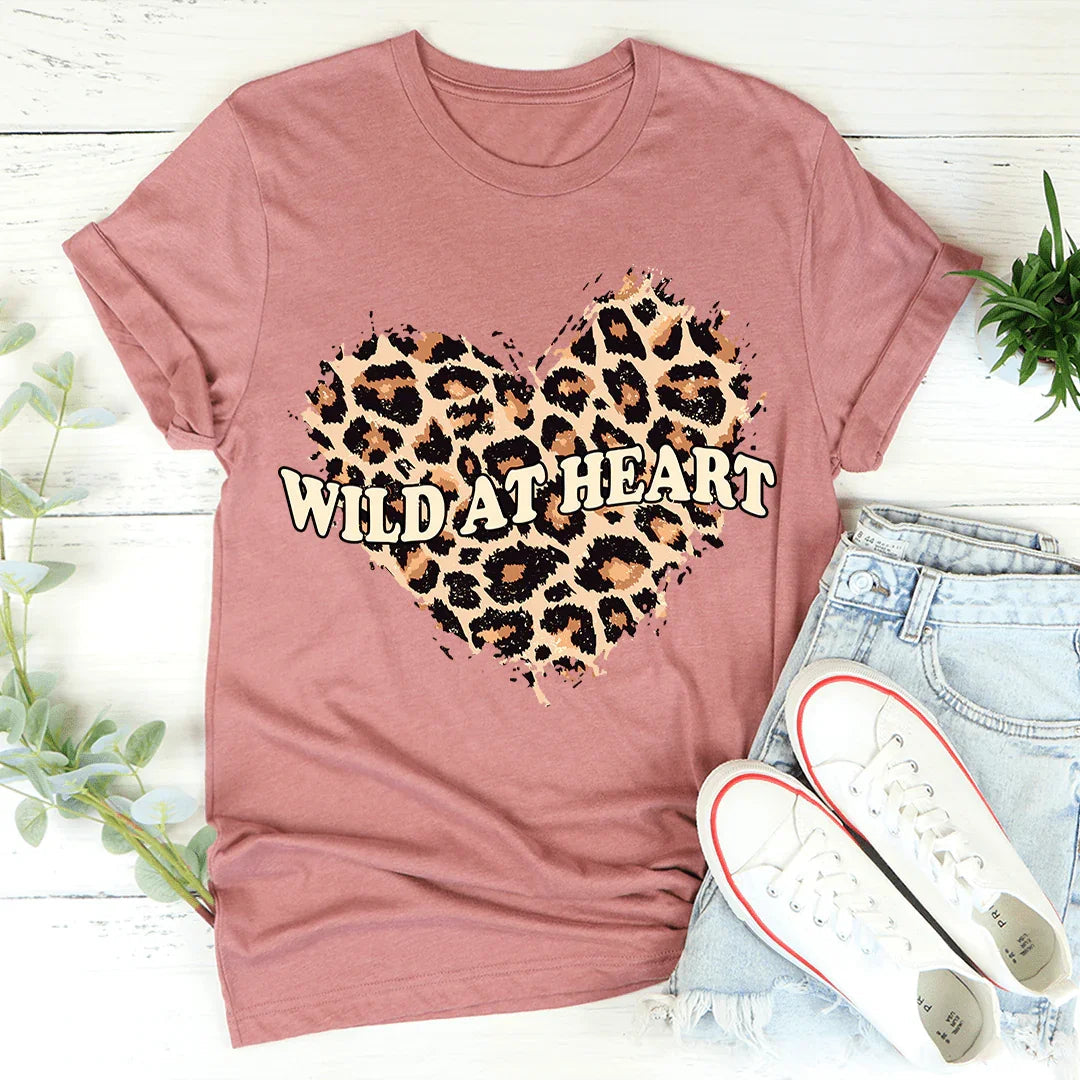 Wild At Heart Tee - WonderingCloth