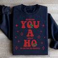 Wishing You A Jolly Ho Ho Ho For The Holidays Sweatshirt - WonderingCloth