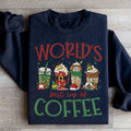 World's Best Cup Of Coffee Sweatshirt - WonderingCloth
