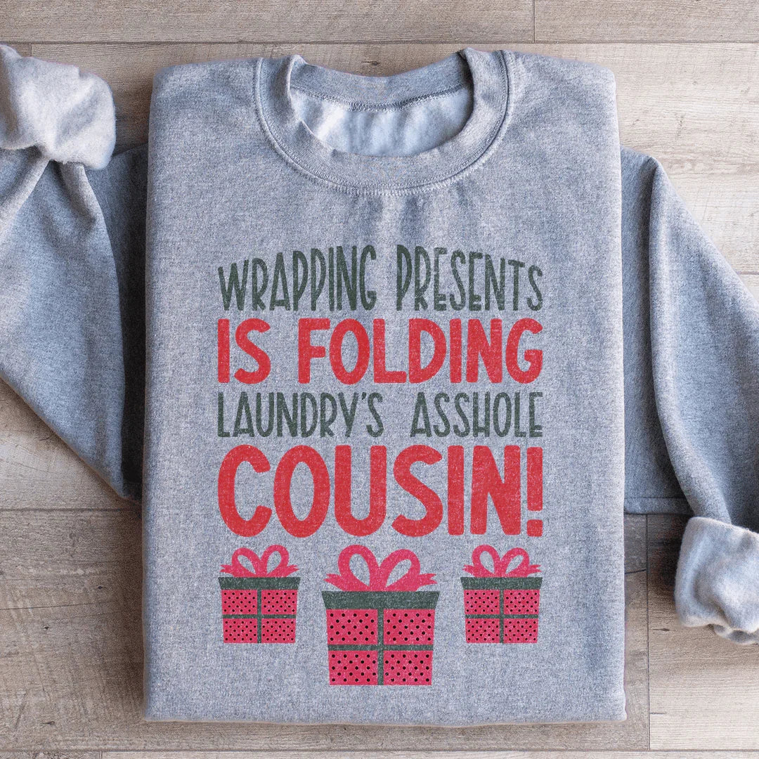 Wrapping Presents Sweatshirt - WonderingCloth