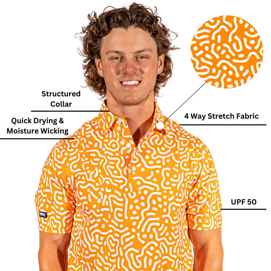 Wrong Fairway Men's Polo - WonderingCloth